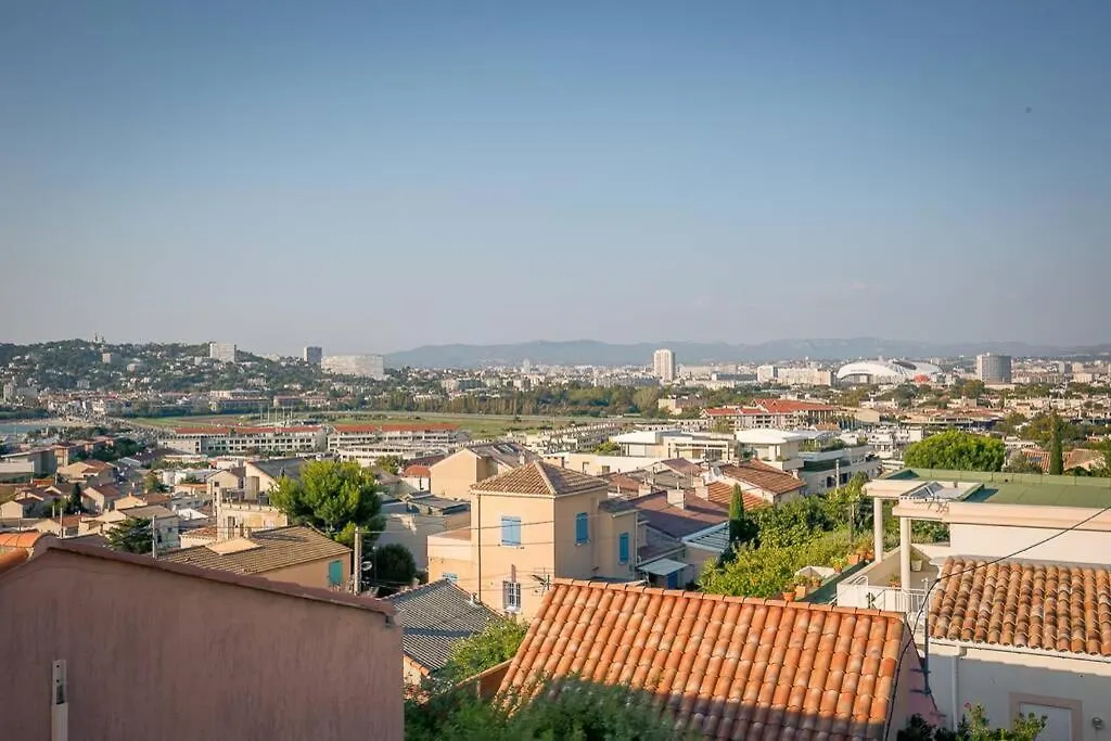 La Villa Bellevue Bord De Mer Jusqu'A 8 Pers Marseille Francie
