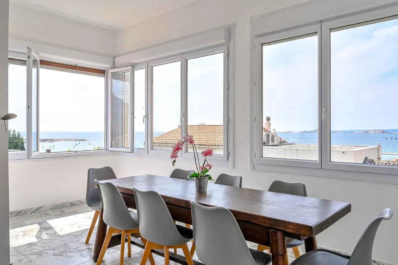 La Villa Bellevue Bord De Mer Jusqu'A 8 Pers Marseille